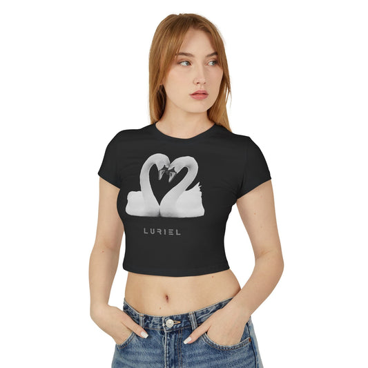 T-Shirt Black / M Love, Love, Love Organic Cotton Baby Tee