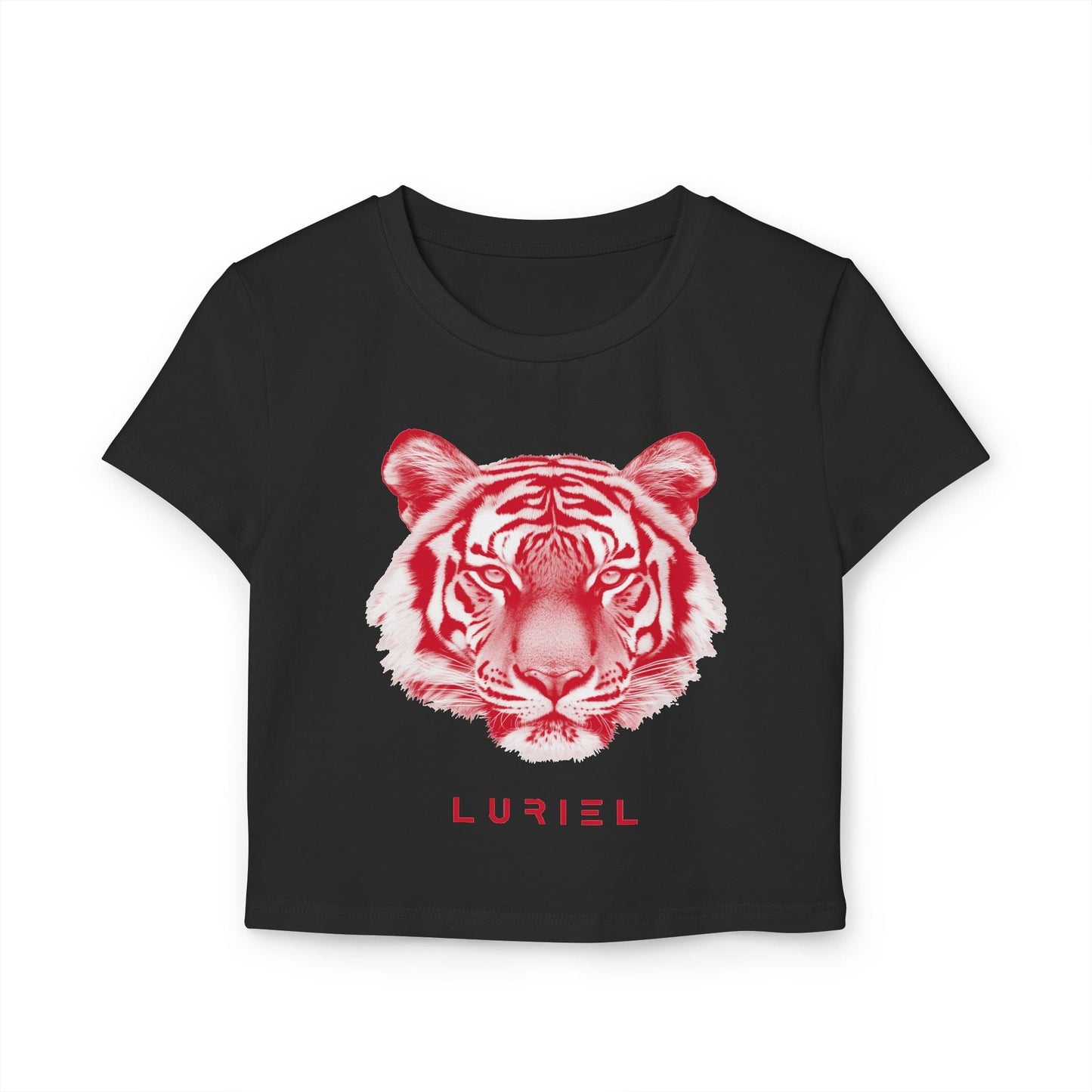 T-Shirt Black / M Seeing Red But Staying Chill Organic Cotton Baby Tee