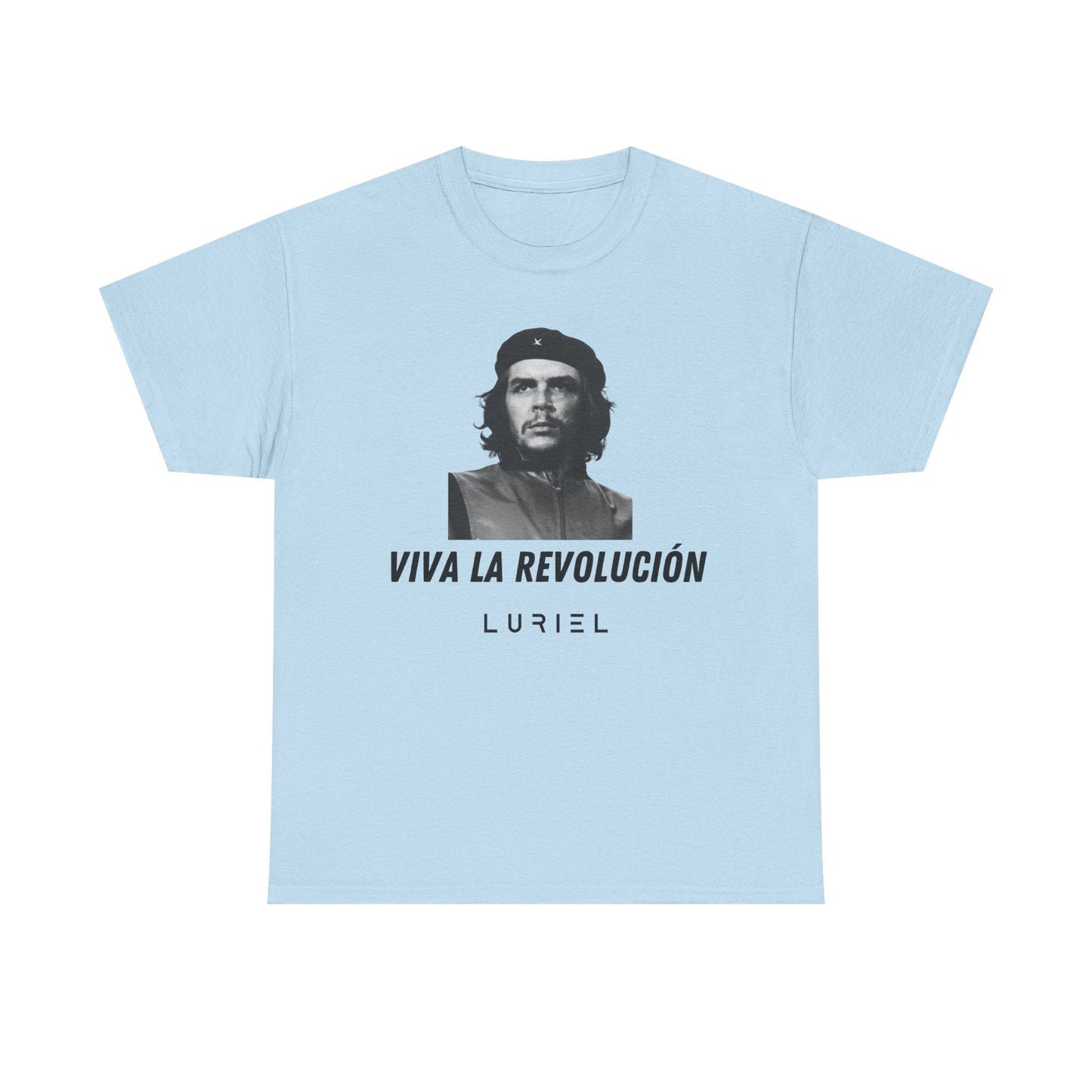 T-Shirt Light Blue / S Viva La Revolucion Unisex Regular Fit 100% Cotton T-Shirt