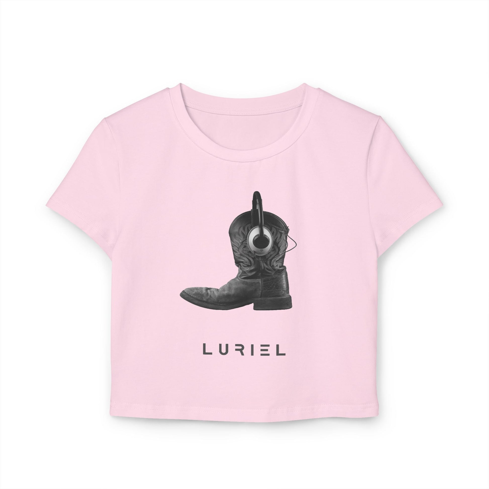 T-Shirt Light Pink / S Dancing Boots Organic Cotton Baby Tee