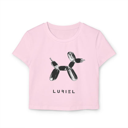 T-Shirt Light Pink / S Poodle Organic Cotton Baby Tee