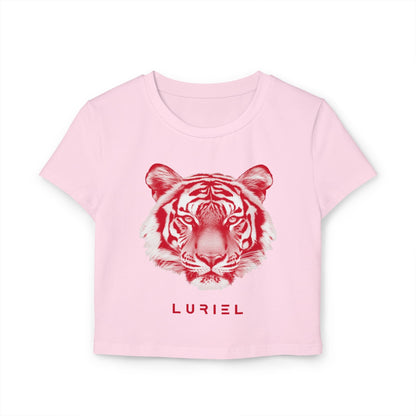 T-Shirt Light Pink / S Seeing Red But Staying Chill Organic Cotton Baby Tee