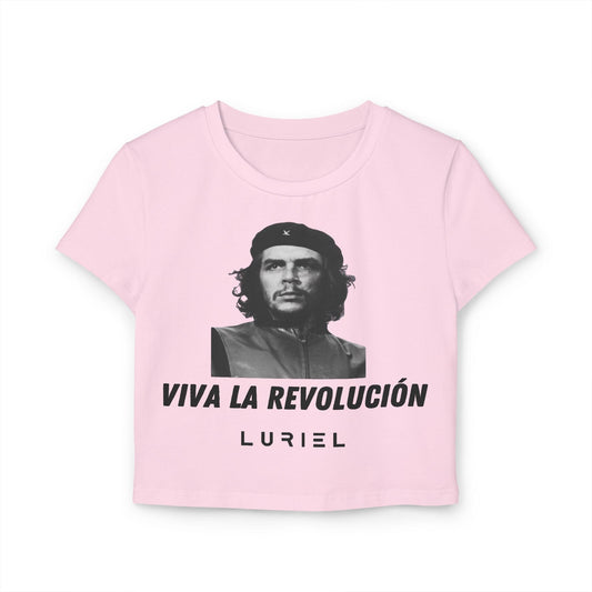 T-Shirt Light Pink / S Viva La Revolucion! Organic Cotton Baby Tee