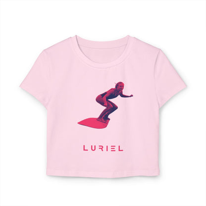 T-Shirt Light Pink / S Wave Hunter Organic Cotton Baby Tee