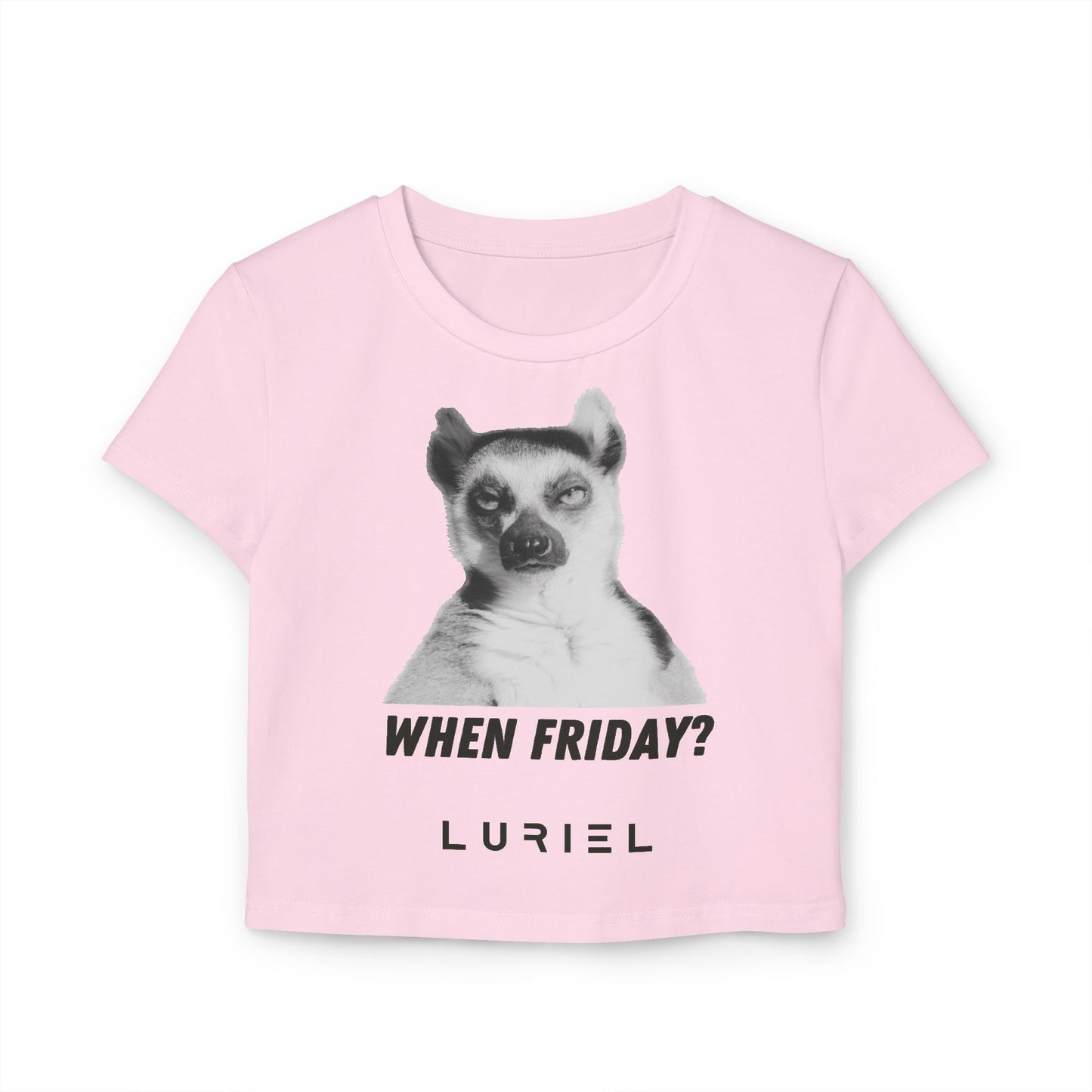 T-Shirt Light Pink / S When Friday? Organic Cotton Baby Tee