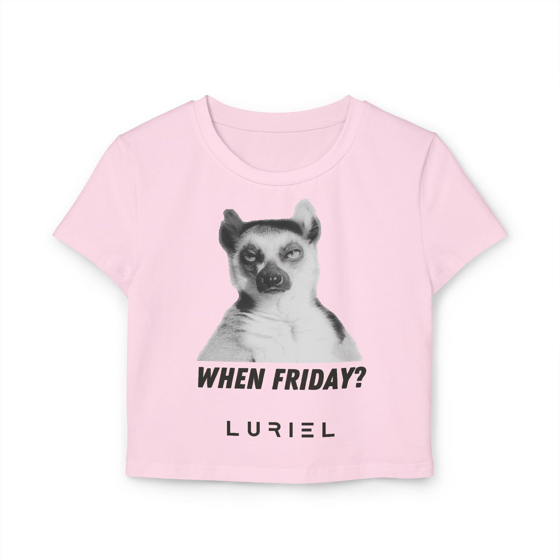 T-Shirt Light Pink / S When Friday? Organic Cotton Baby Tee