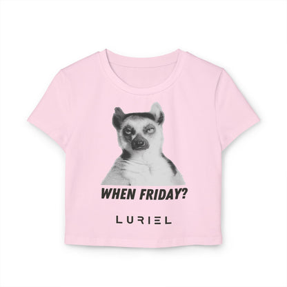 T-Shirt Light Pink / S When Friday? Organic Cotton Baby Tee