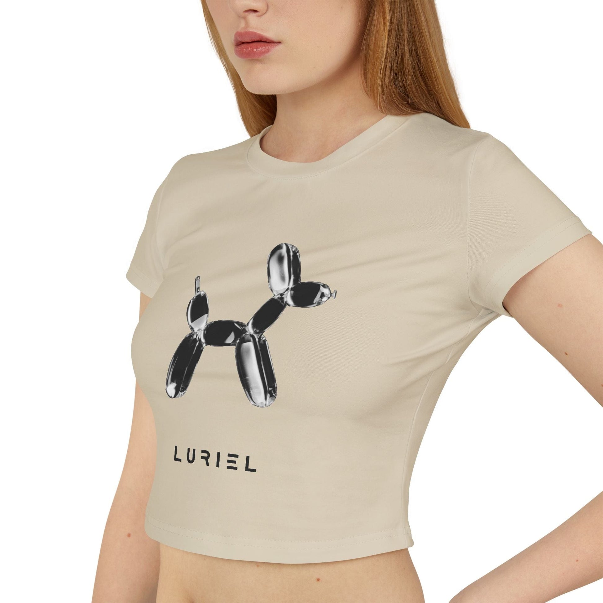 T-Shirt Poodle Organic Cotton Baby Tee