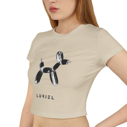 T-Shirt Poodle Organic Cotton Baby Tee