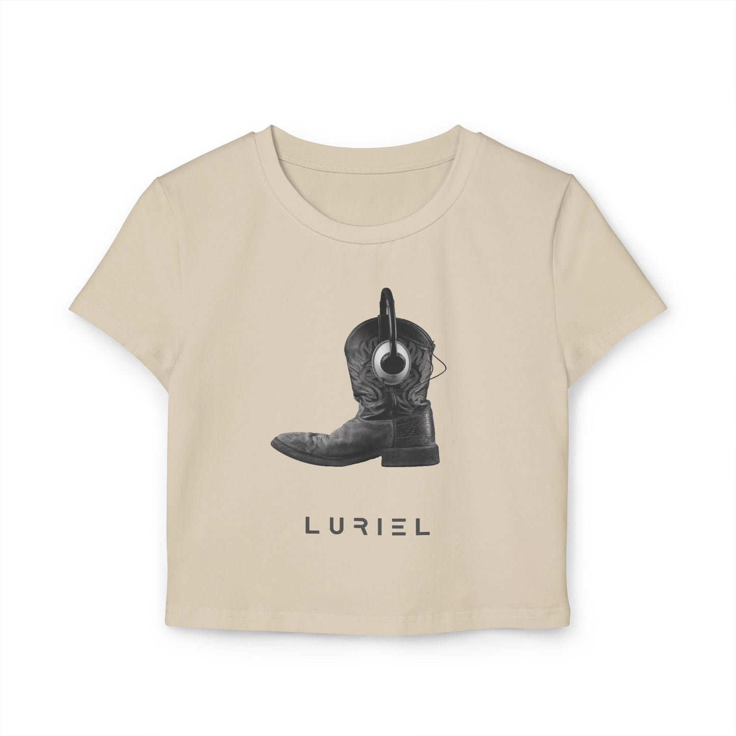 T-Shirt Sand / S Dancing Boots Organic Cotton Baby Tee