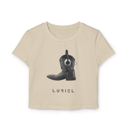 T-Shirt Sand / S Dancing Boots Organic Cotton Baby Tee
