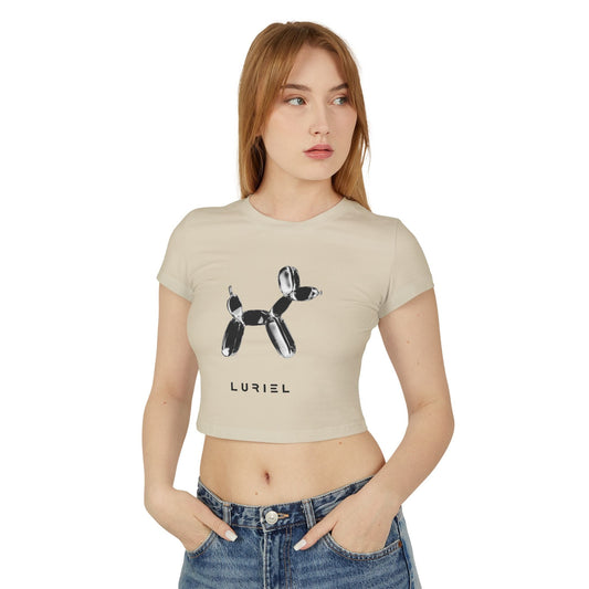 T-Shirt Sand / S Poodle Organic Cotton Baby Tee