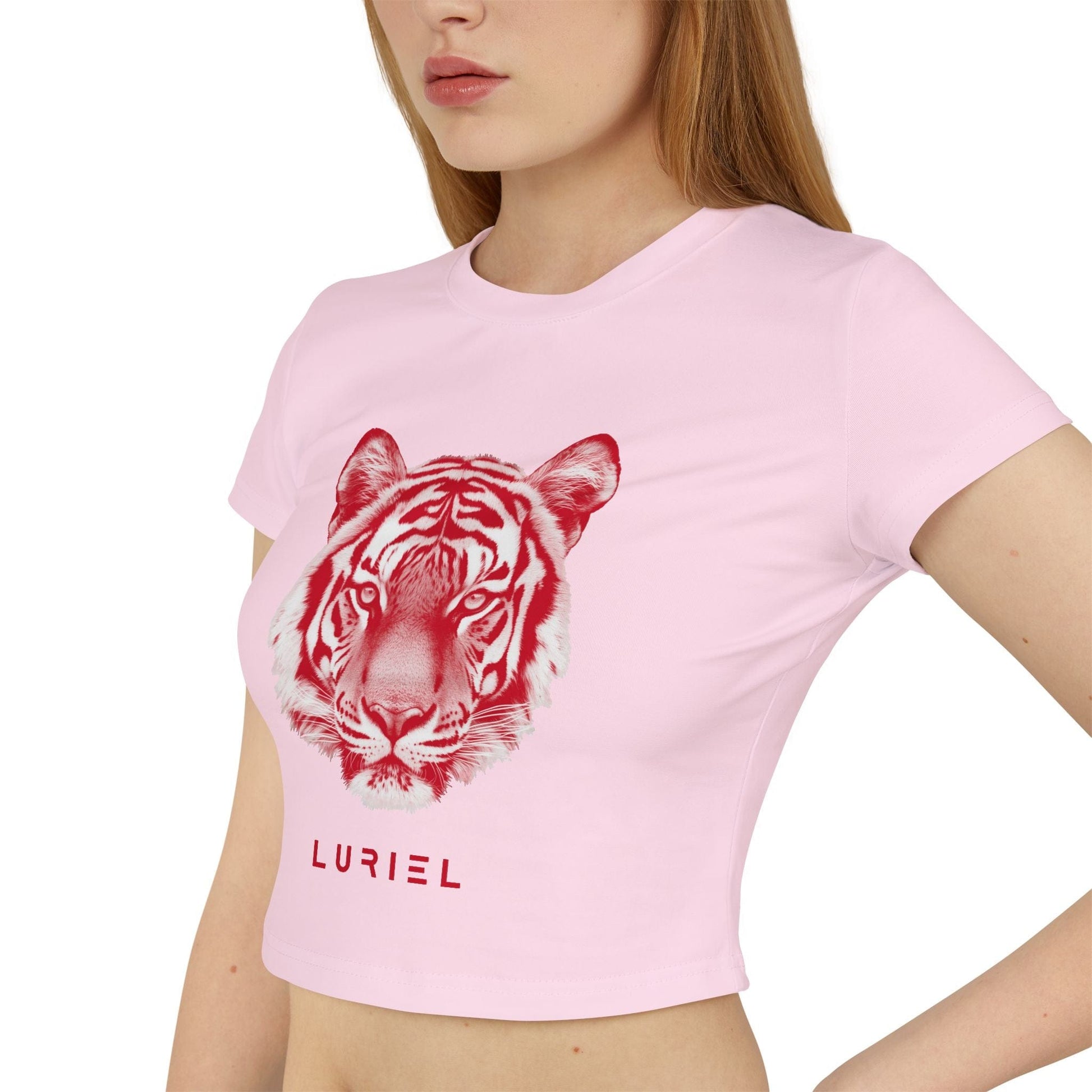T-Shirt Seeing Red But Staying Chill Organic Cotton Baby Tee