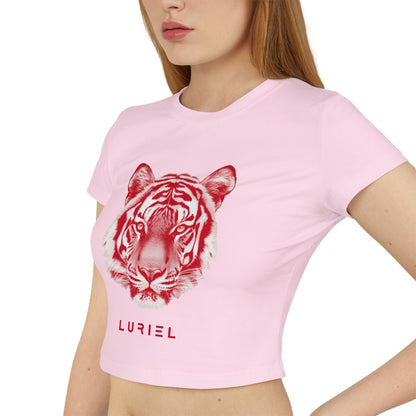 T-Shirt Seeing Red But Staying Chill Organic Cotton Baby Tee