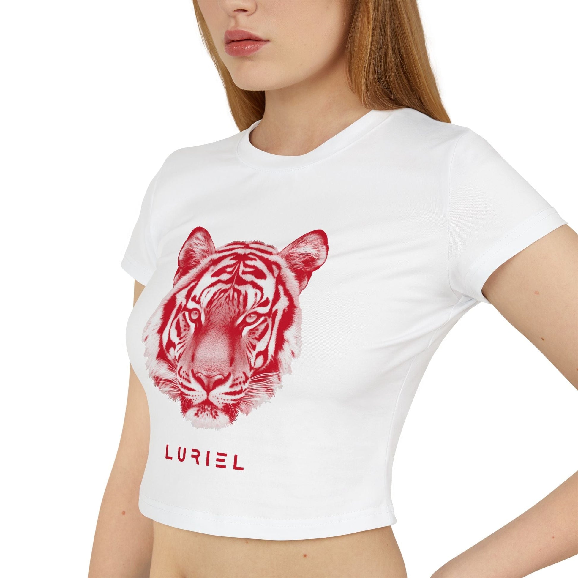 T-Shirt Seeing Red But Staying Chill Organic Cotton Baby Tee
