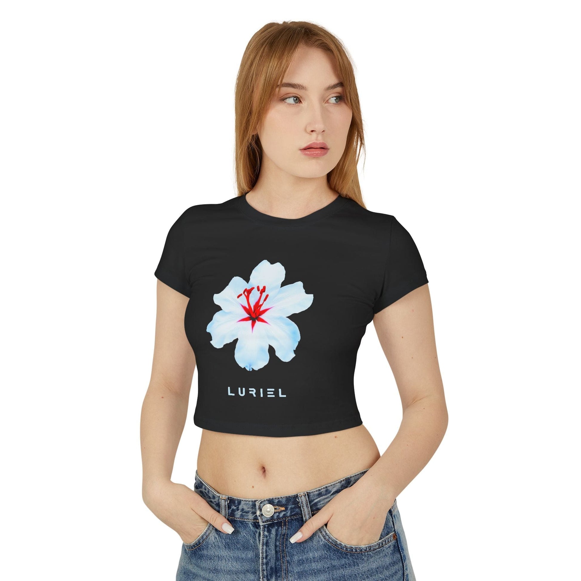 T-Shirt Tropical White Organic Cotton Baby Tee