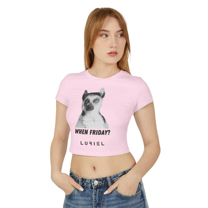 T-Shirt When Friday? Organic Cotton Baby Tee