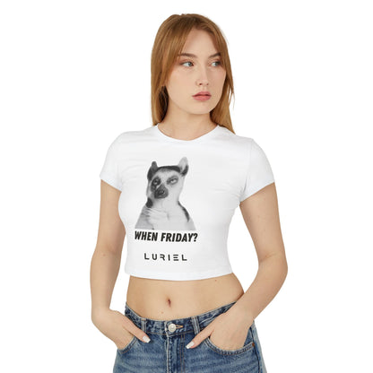 T-Shirt When Friday? Organic Cotton Baby Tee
