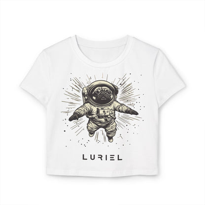 T-Shirt White / M Cosmo Pug Organic Cotton Baby Tee