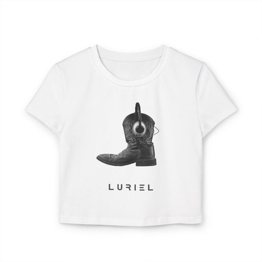 T-Shirt White / M Dancing Boots Organic Cotton Baby Tee