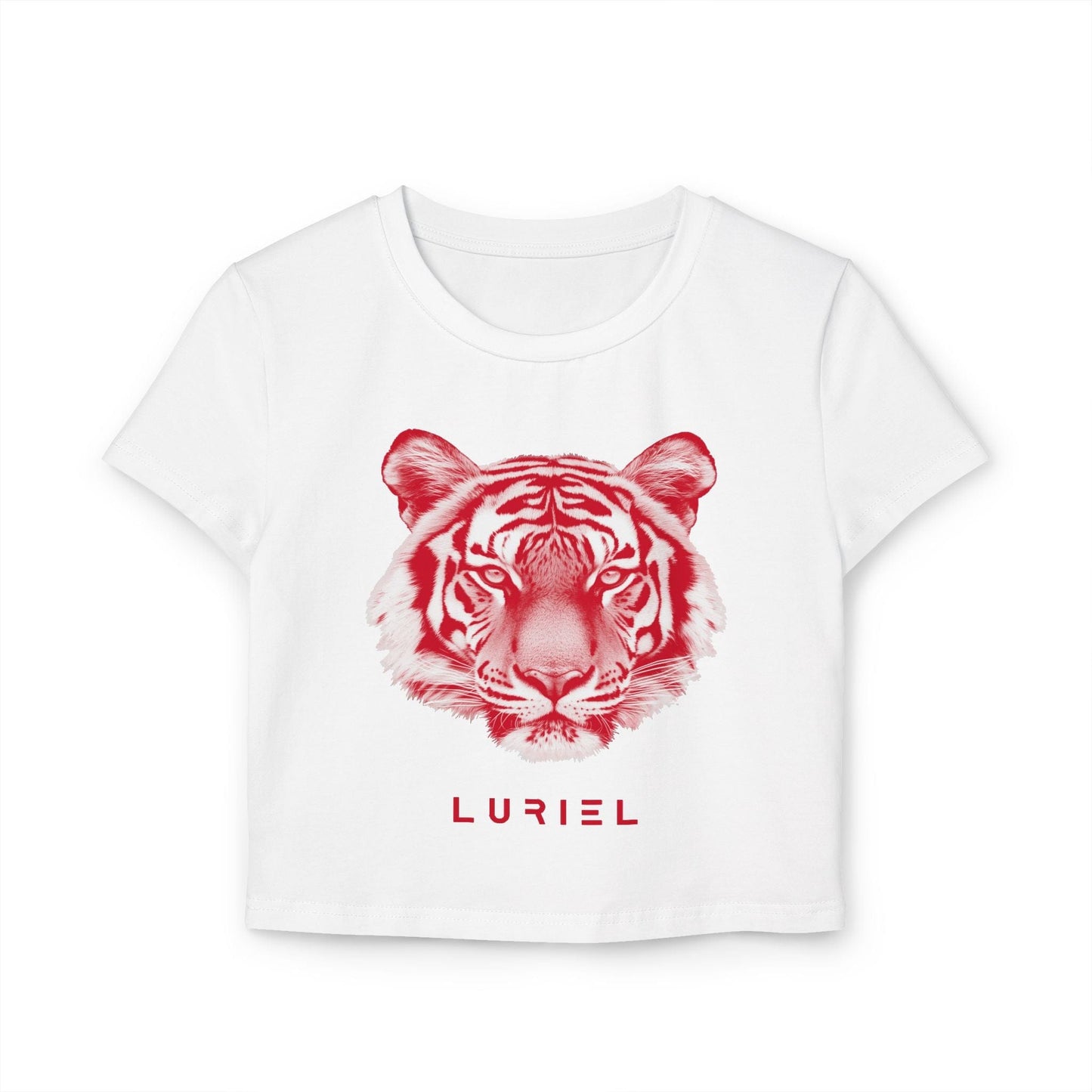 T-Shirt White / M Seeing Red But Staying Chill Organic Cotton Baby Tee