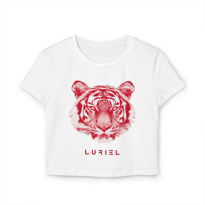 T-Shirt White / M Seeing Red But Staying Chill Organic Cotton Baby Tee
