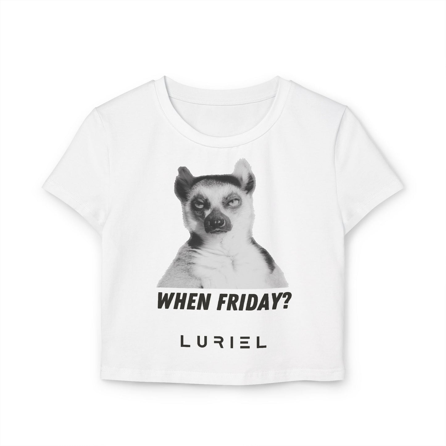 T-Shirt White / M When Friday? Organic Cotton Baby Tee