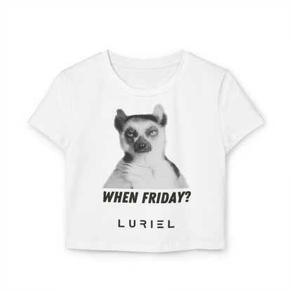 T-Shirt White / M When Friday? Organic Cotton Baby Tee